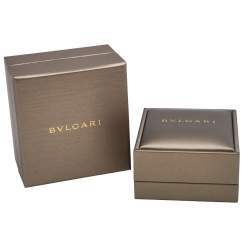 Pre Owned Bvlgari Divas' Dream Diamond 18k Yellow Gold Earrings