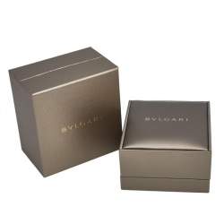 Pre Owned Bvlgari Divas' Dream Carnelian Mother of Pearl 18K Rose Gold Open Cuff Bracelet L