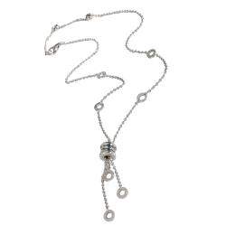 Pre Owned Bvlgari B.Zero1 18K White Gold Necklace