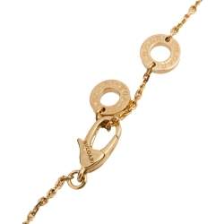 Pre Owned Bvlgari Divas' Dream Diamond 18K Yellow Gold Pendant Necklace