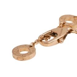 Pre Owned Bvlgari Divas' Dream Mother of Pearl Diamond 18K Rose Gold Pendant Necklace