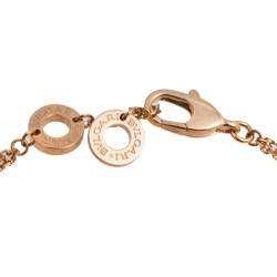 Bvlgari Divas' Dream Carnelian 18K Rose Gold Bracelet M/L