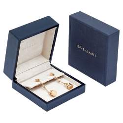 Bvlgari B.Zero1 18K Rose Gold Dangle Earrings