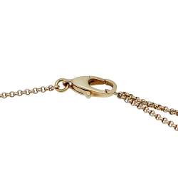 Pre Owned Bvlgari Bvlgari Onyx 18K Yellow Gold Pendant Necklace