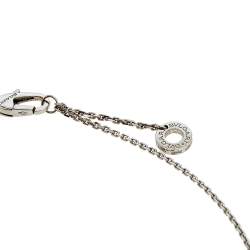 Pre Owned Bvlgari Divas' Dream Diamond 18k White Gold Pendant Necklace