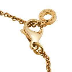 Pre Owned Bvlgari B.Zero1 18k Yellow Gold Tassel Necklace