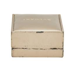 Pre Owned Bvlgari Divas' Dream Mother of Pearl 18K Rose Gold Charm Bracelet M/L