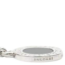 Pre Owned Bvlgari Bvlgari 18K White Gold Onyx Charms and Pendants