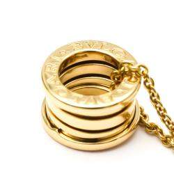 Pre Owned Bvlgari B-zero1 18K Yellow Gold Necklace 