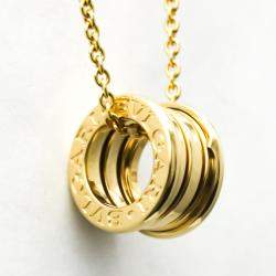 Pre Owned Bvlgari B-zero1 18K Yellow Gold Necklace 