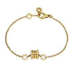 Pre Owned Bvlgari B.Zero1 18k Yellow Gold Bracelet