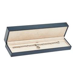 Bvlgari Sun Charm 18k White Gold Bracelet