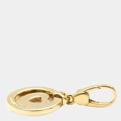 Pre Owned Bvlgari Tondo Heart 18K Yellow Gold Charms and Pendants
