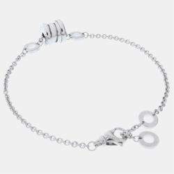 Pre Owned Bvlgari B-zero1 18K White Gold Bracelet 17
