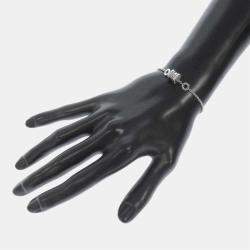 Pre Owned Bvlgari B-zero1 18K White Gold Bracelet 17