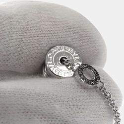 Pre Owned Bvlgari B-zero1 18K White Gold Bracelet 17
