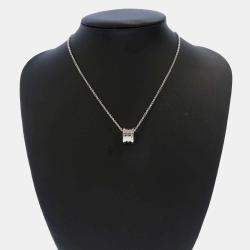 Pre Owned Bvlgari B.Zero1 18K White Gold Necklace
