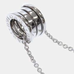 Pre Owned Bvlgari B.Zero1 18K White Gold Necklace