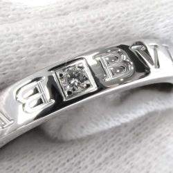 Bvlgari Bvlgari 18K White Gold Diamond Ring EU 64
