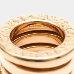 Pre Owned Bvlgari B.Zero1 18K Rose Gold Charms and Pendant