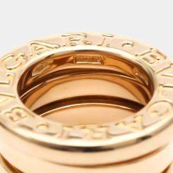 Pre Owned Bvlgari B.Zero1 18K Rose Gold Charms and Pendant