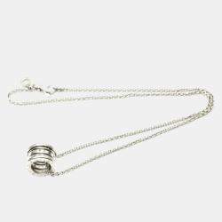 Pre Owned Bvlgari B.Zero1 18K White Gold Necklace