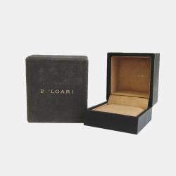 Pre Owned Bvlgari Bvlgari 18K White Gold Diamond Ring EU 53