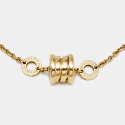 Pre Owned Bvlgari B.Zero1 18K Yellow Gold Soft Bracelet