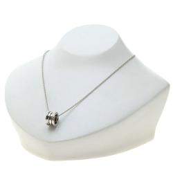 Pre Owned Bvlgari 18K White Gold B.zero1 Pendant Necklace