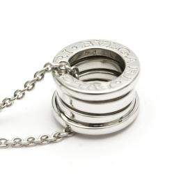 Pre Owned Bvlgari B.zero1 18K White Gold Necklace