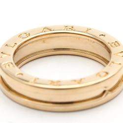 Pre Owned Bvlgari B.Zero1 18K Rose Gold Ring EU 51