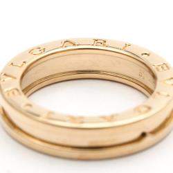 Pre Owned Bvlgari B.Zero1 18K Rose Gold Ring EU 51