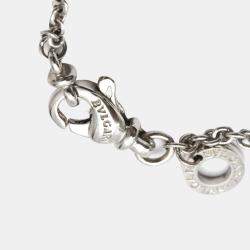 Pre Owned Bvlgari B.Zero1 18K White Gold Necklace