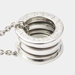Pre Owned Bvlgari B.Zero1 18K White Gold Necklace