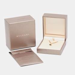 Bvlgari Divas' Dream Malachite 18k Rose Gold Charm Bracelet S/M