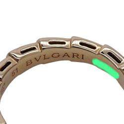 Bvlgari Serpenti Viper 18K Rose Gold Ring EU 51