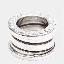 Pre Owned Bvlgari B.Zero1 18K White Gold Charms and Pendants