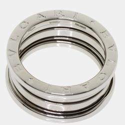 Bvlgari B.Zero1 18K White Gold Ring EU 51