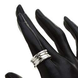 Bvlgari B.Zero1 18K White Gold Ring EU 51