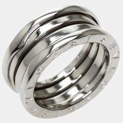 Bvlgari B.Zero1 18K White Gold Ring EU 51