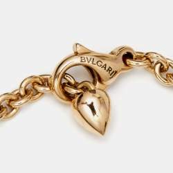 Bvlgari Parentesi Diamond 18k Rose Gold Pendant Necklace