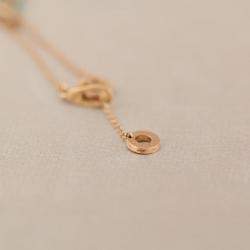 Pre Owned Bvlgari Divas' Dream 18K Rose Gold Diamond Turquoise Necklace