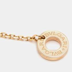 Pre Owned Bvlgari Divas' Dream Carnelian 18k Rose Gold Bracelet SM