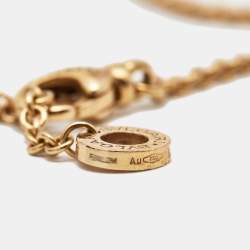 Pre Owned Bvlgari Roman Sorbets Amethyst Pink Tourmaline 18K Rose Gold Pendant Necklace