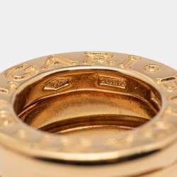 Pre Owned Bvlgari B.Zero1 18k Yellow Gold Pendant