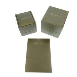 Pre Owned Bvlgari 18K Rose Gold Design Legend Zaha Hadid 3 Bands B.zero1 Ring Size EU 54 - US 6.75