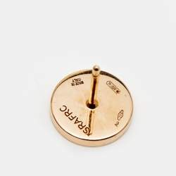 Bvlgari Bvlgari Bvlgari Mother of Pearl 18k Rose Gold Stud Earrings