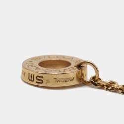 Pre Owned Bvlgari Divas' Dream Mother of Pearl 18k Rose Gold Charm Bracelet SM