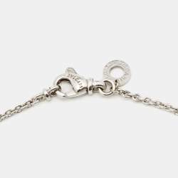 Bvlgari B.Zero1 18k White Gold Pendant Necklace