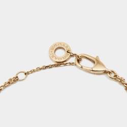 Bvlgari Divas' Dream Mother of Pearl 18k Rose Gold Charm Bracelet SM